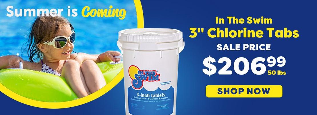Shop now and save on 3 inch Chlorine Tabs