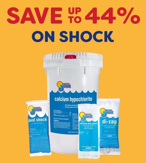 Save 44% on shock