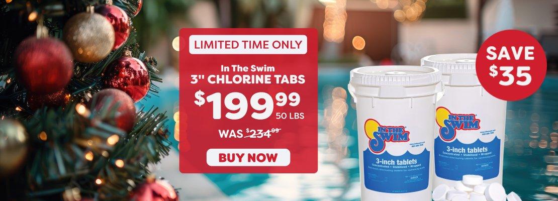 $199.99 50 lb. Chlorine Tabs