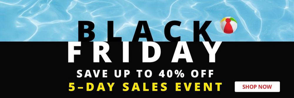 Image advertising In The Swim's Black Friday Sales Event with savings up to 40 percent