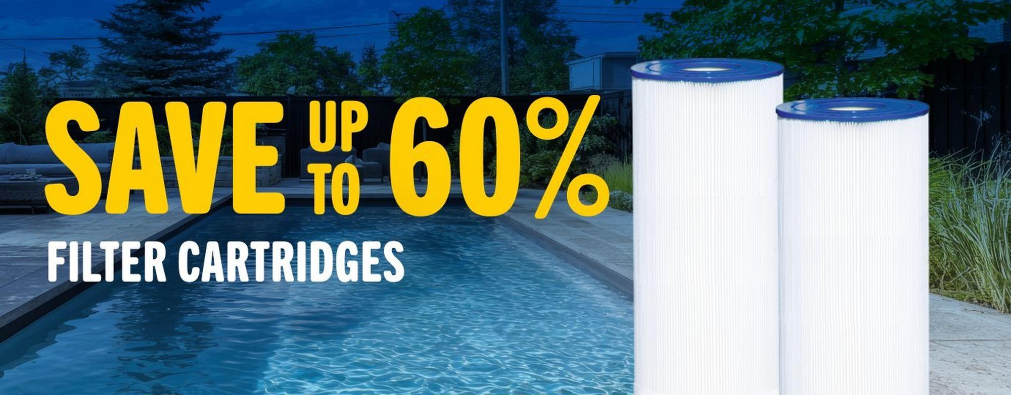 Up to 60% off filter cartridges