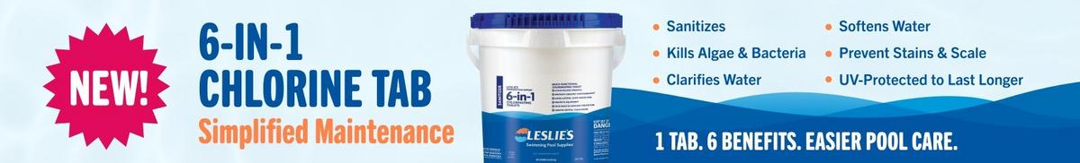 6-in-1 chlorine tabs