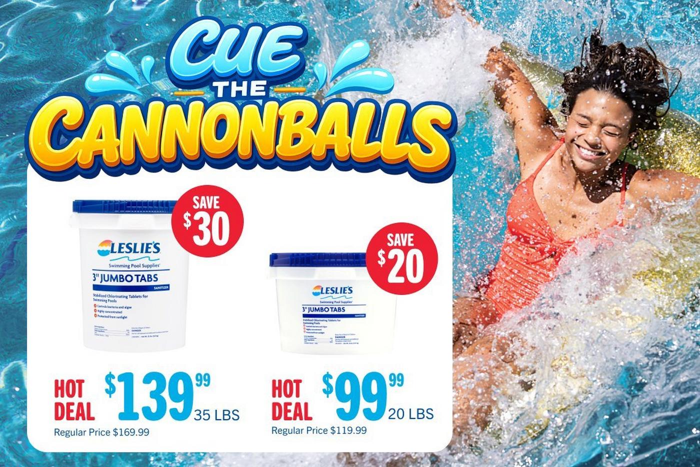 Save $30 on 35 lbs chlorine tabs