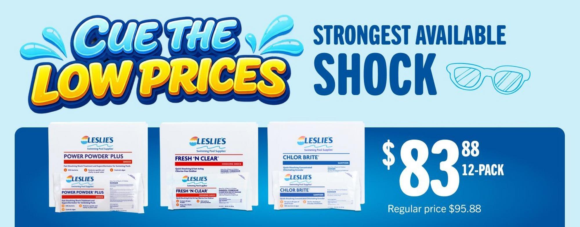 Shock 12-pack for $83.88