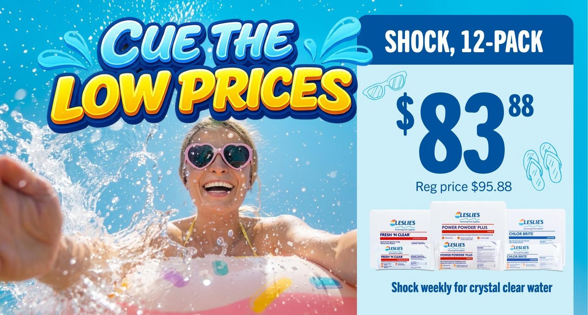 Shock 12-pack for $83.88