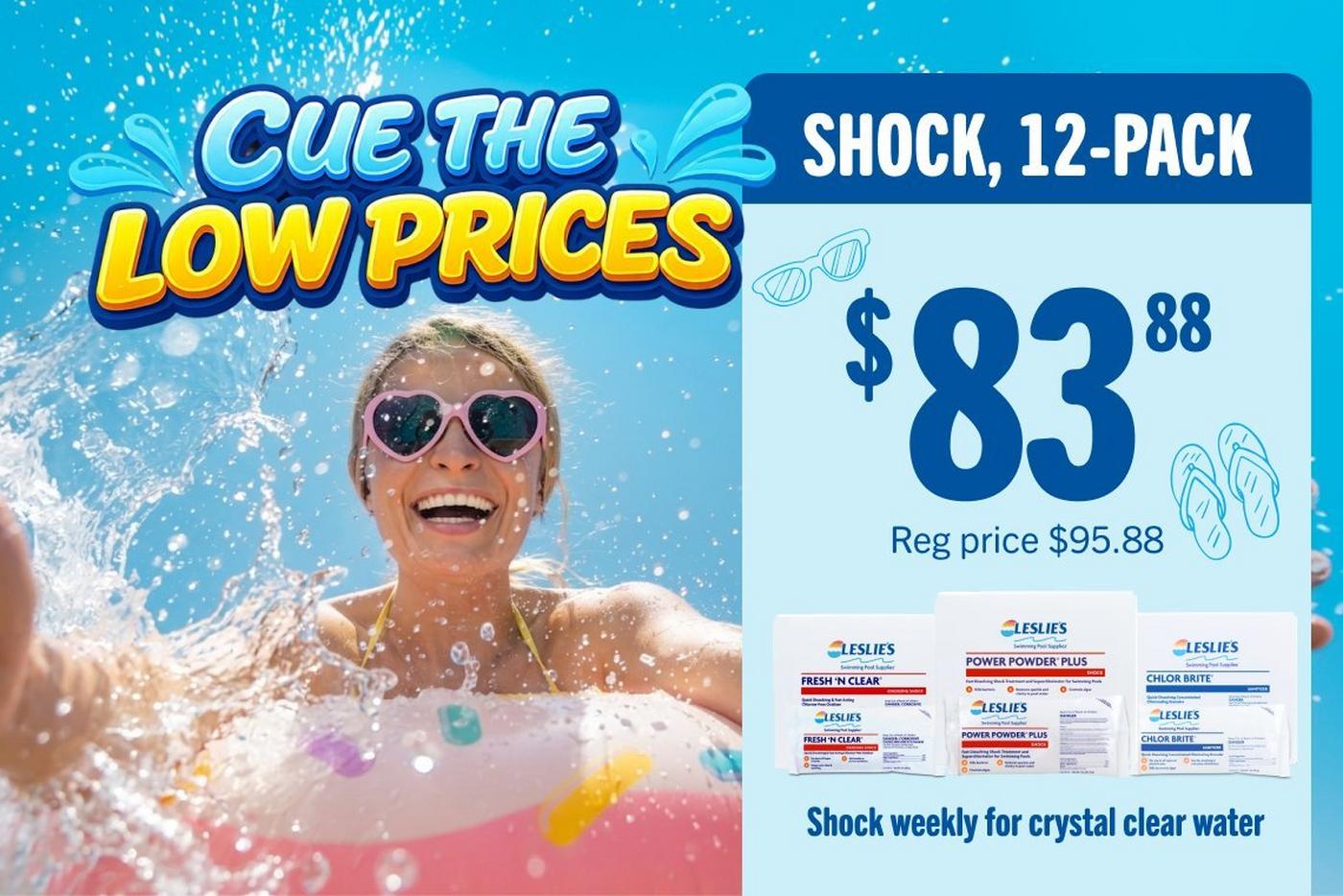 Shock 12-pack for $83.88