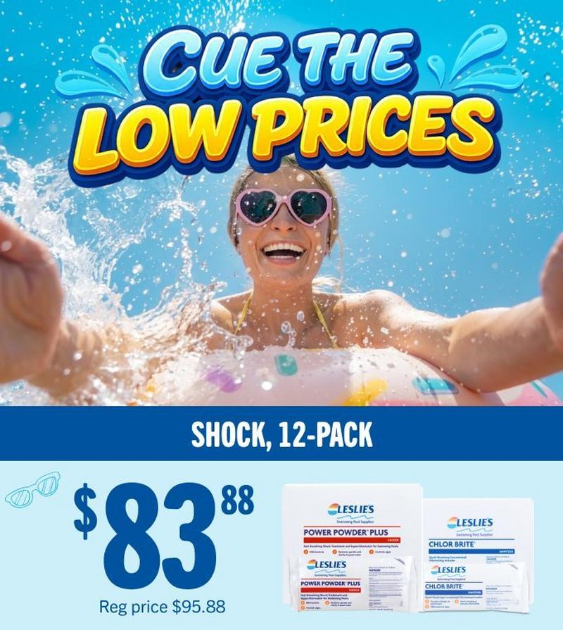 Shock 12-pack for $83.88