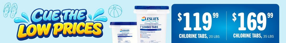 Chlorine Tabs $169.99 35 lbs