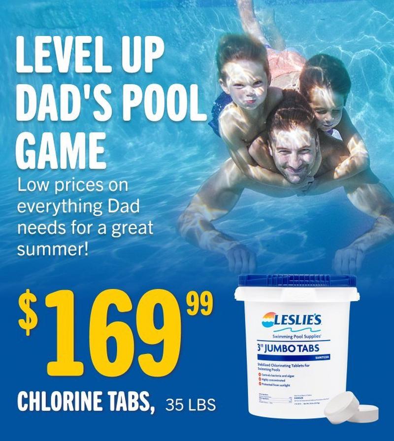 $159.99, chlorine tabs, 35 lbs