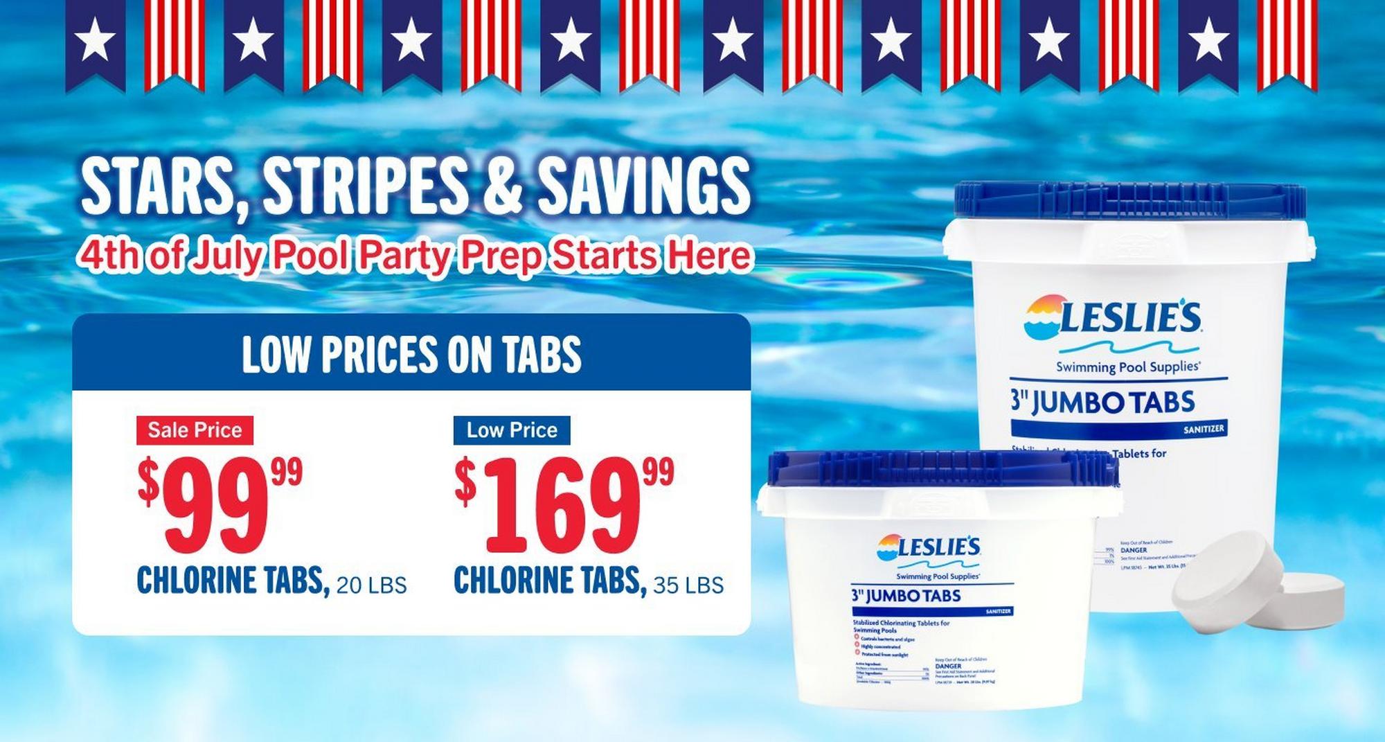 $99.99, chlorine tabs, 20 lbs