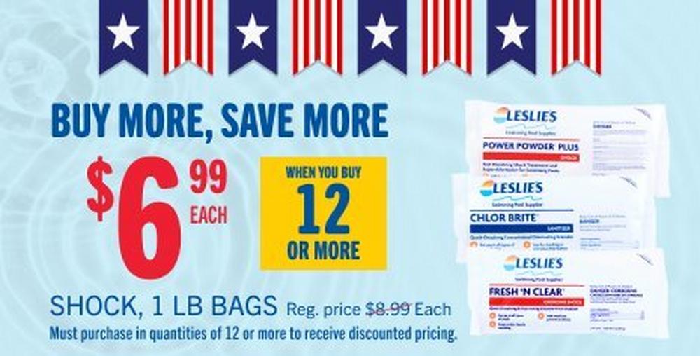 Shock 1 lb bags, $6.99 each when you buy 12 or more