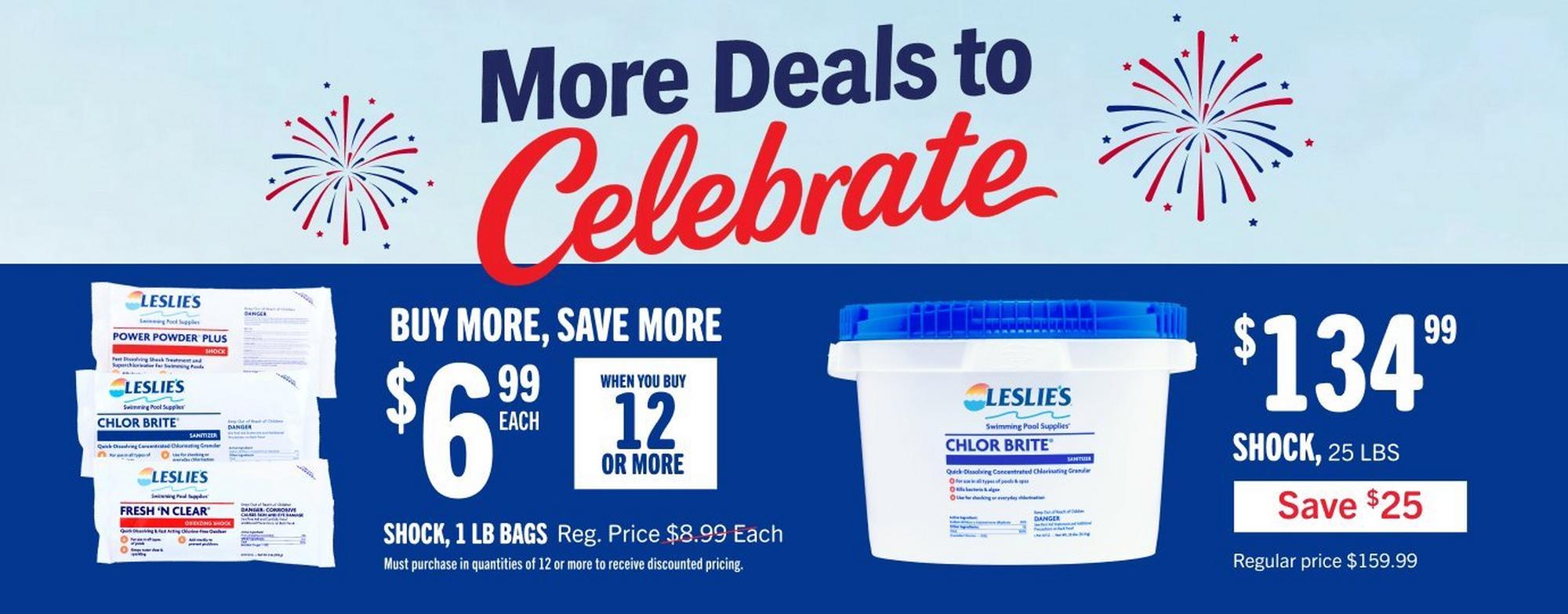 Shock, $134.99, 25 lb buckets