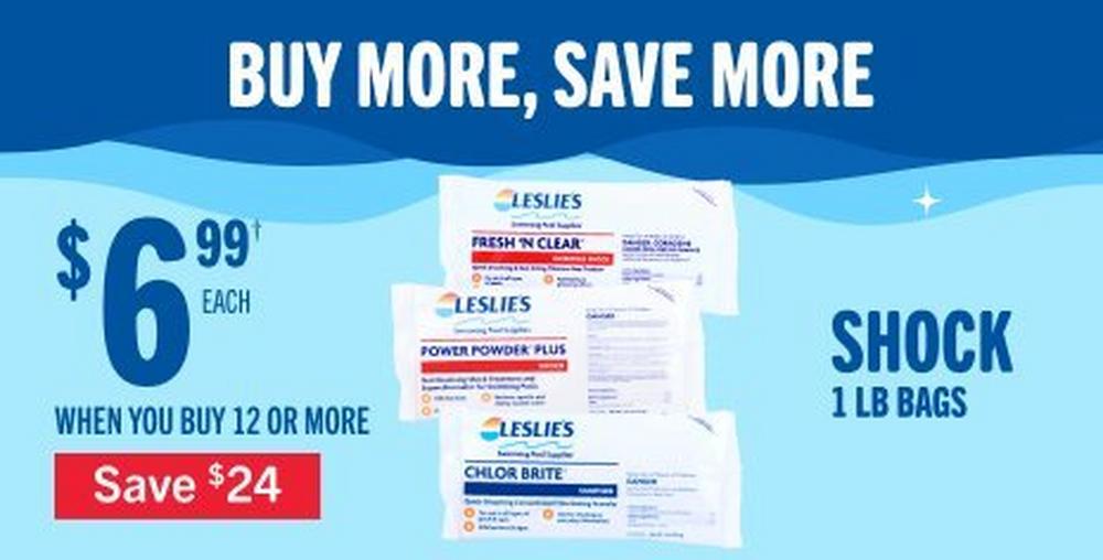 Shock 1 lb bags, $6.99 each when you buy 12 or more