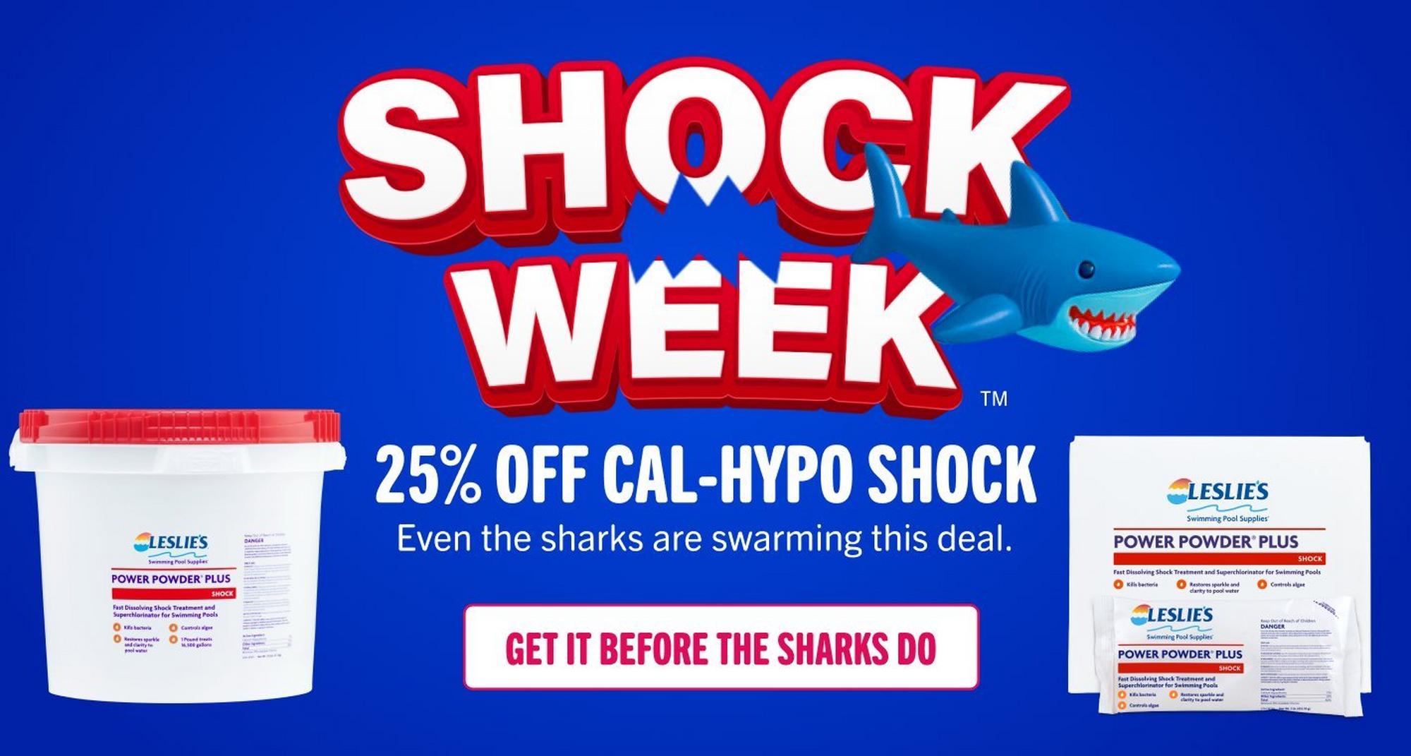 25% off of cal hypo shock