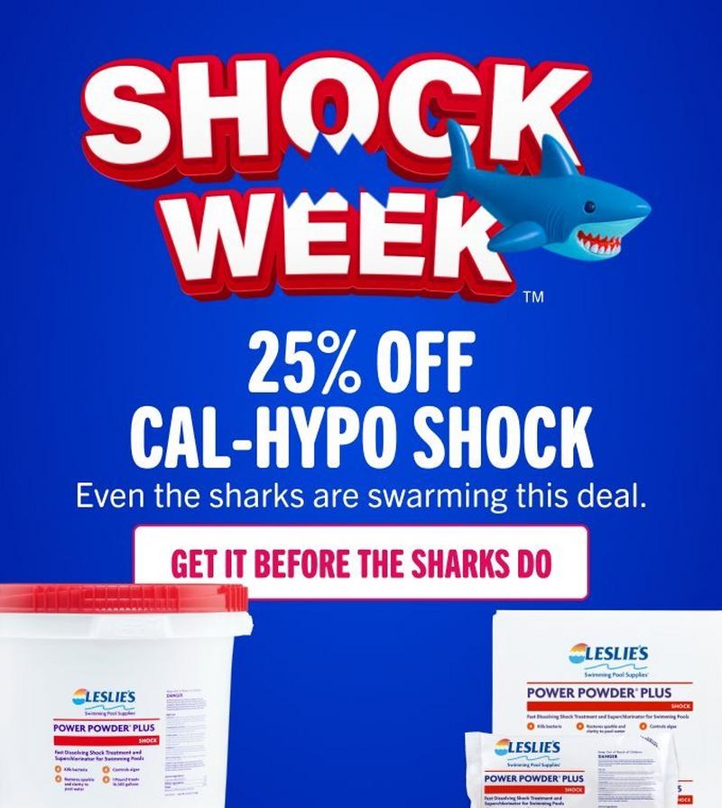 25% off of cal hypo shock