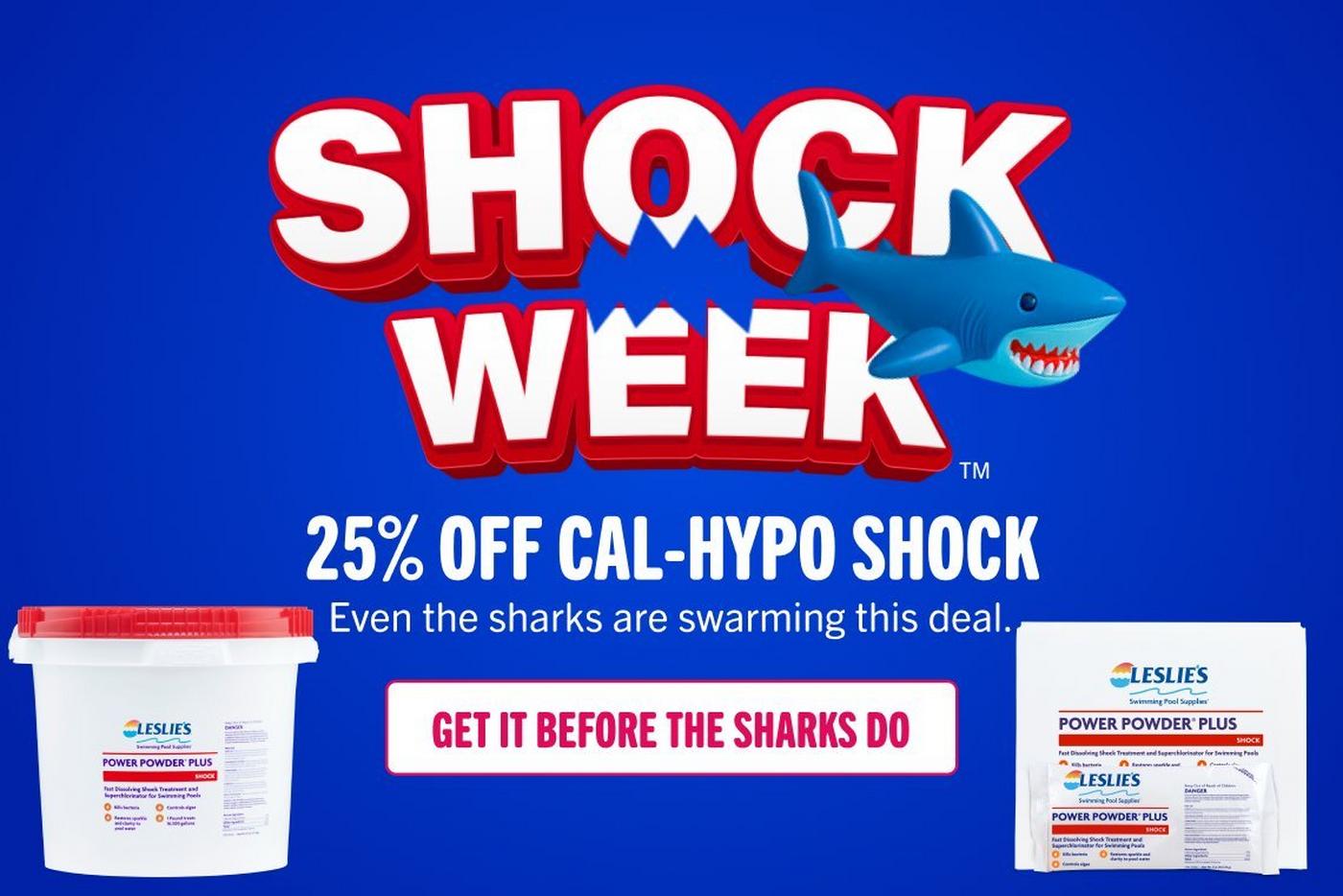 25% off of cal hypo shock