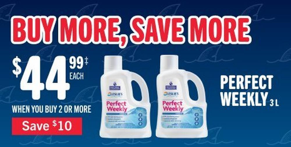 Perfect Weekly 3L, 2 for $44.99 each