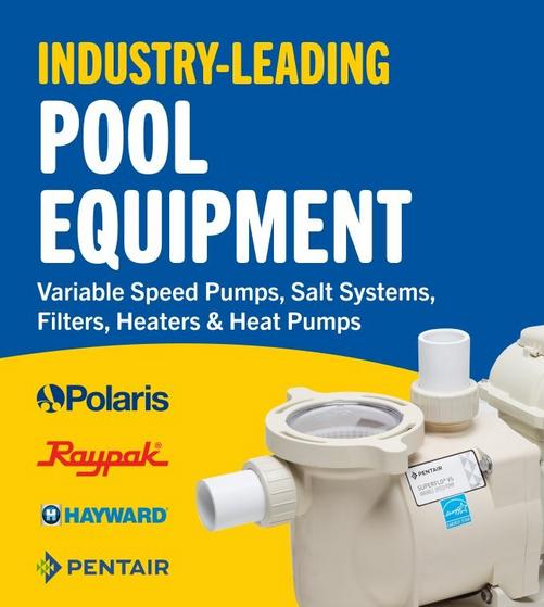 industry-leading pool equipment