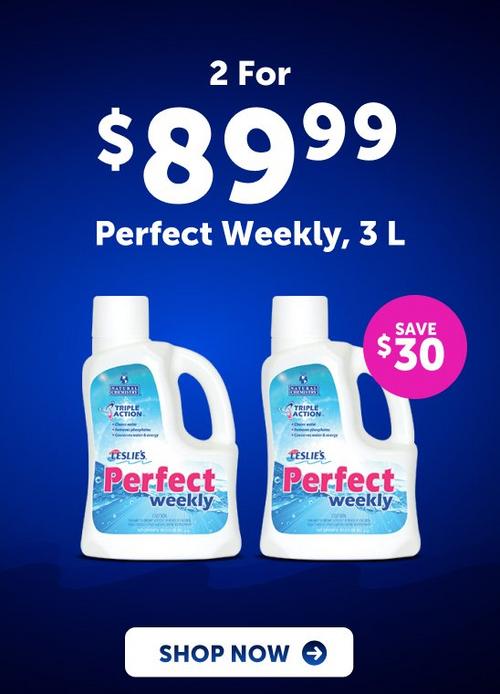 An image advertising 2 for $89.99 Perfect Weekly