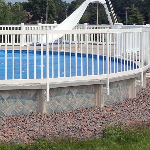 Premium Above Ground Pool Fence Kit  36 Tall