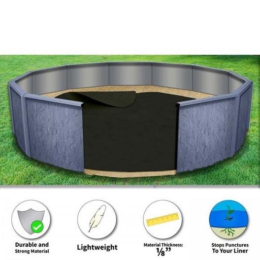 GLI  Armor Shield Liner Protection for 18 x 33 Oval Above Ground Pools
