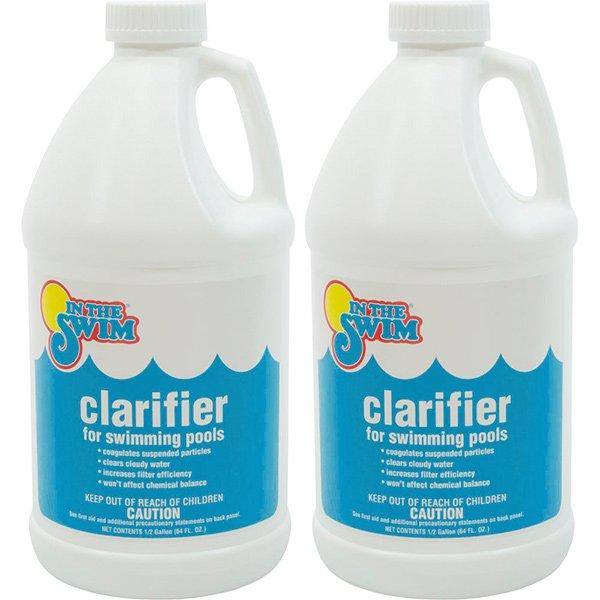 In The Swim  Pool Water Clarifier 2 x 1/2 gallons