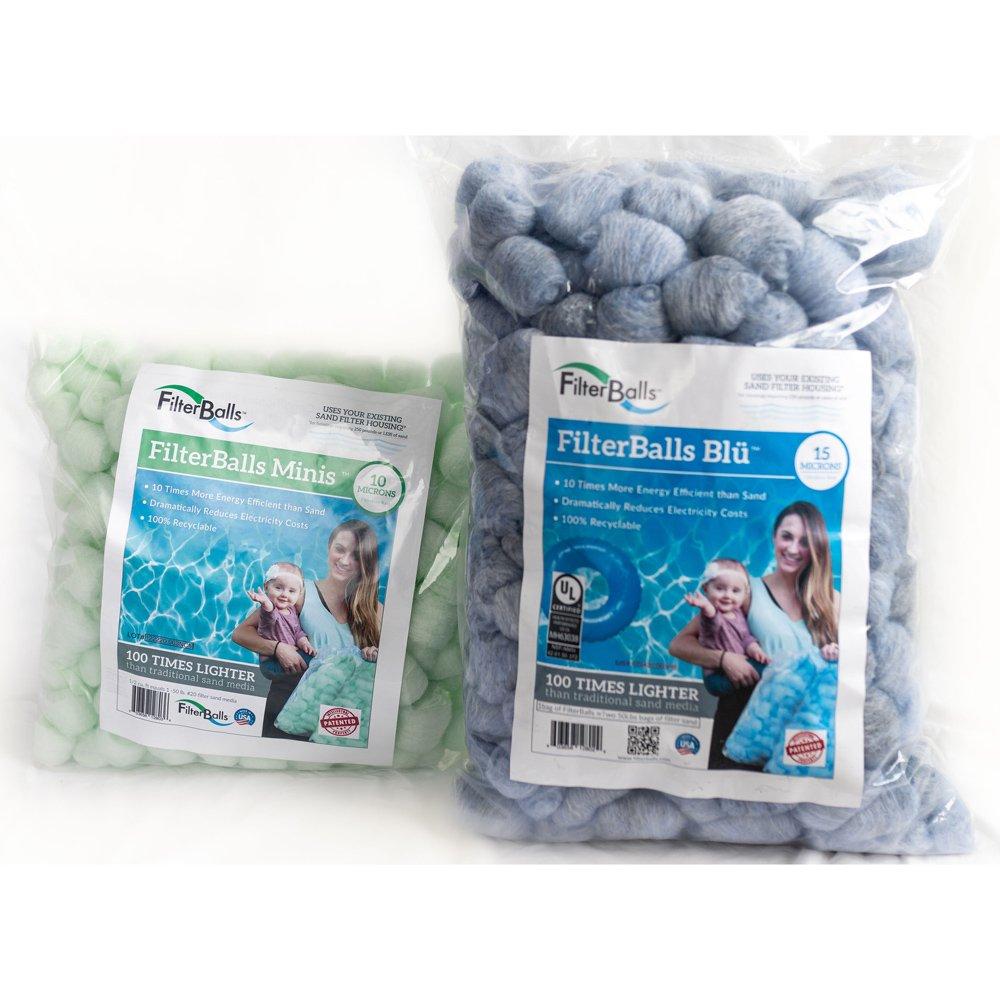 FilterBalls  FilterBalls Blu 10 1 Cubic Ft of Media