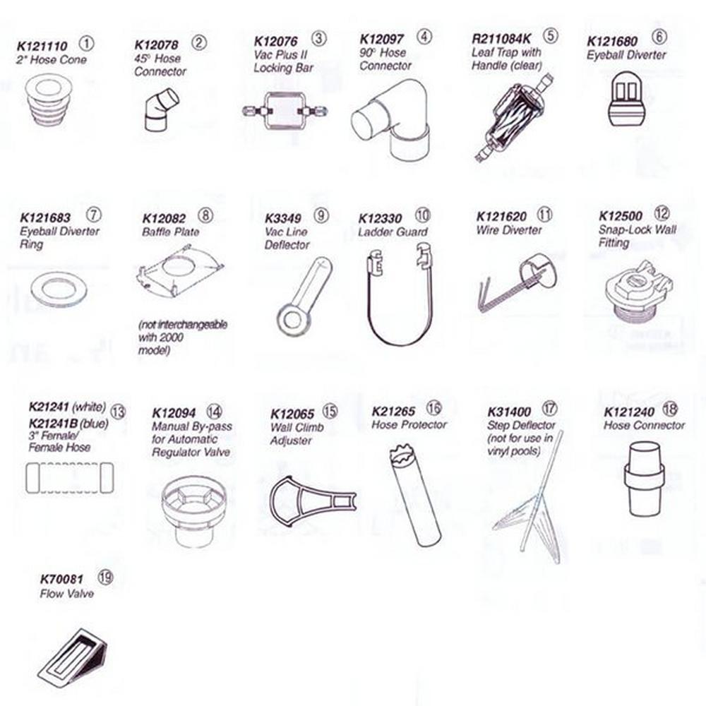 Kreepy Krauly 1994-1999 Hose Parts and Accessories image