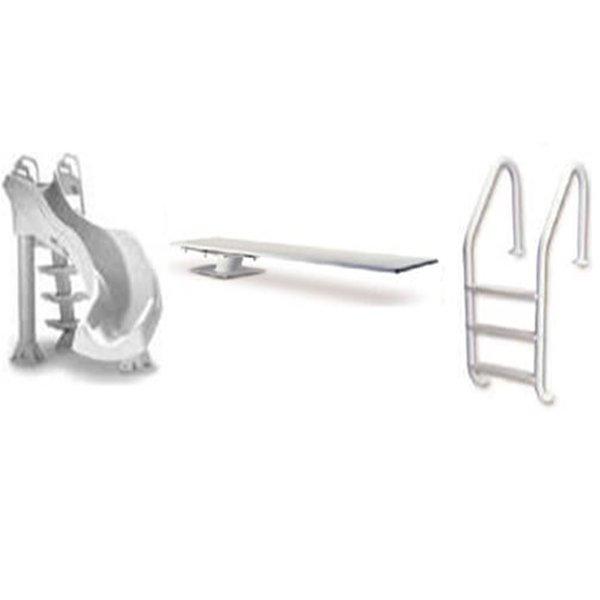 Parts For 3 Hole Anthony Pools Diving Board And Diving Stand Anthony