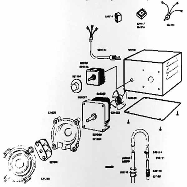 Parts for ROLA CHEM Chlorinators, Rola-Chem RC-25 chlorinator parts ...