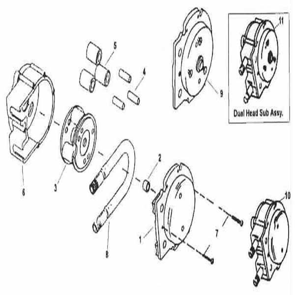 Stenner Tube Housing Parts