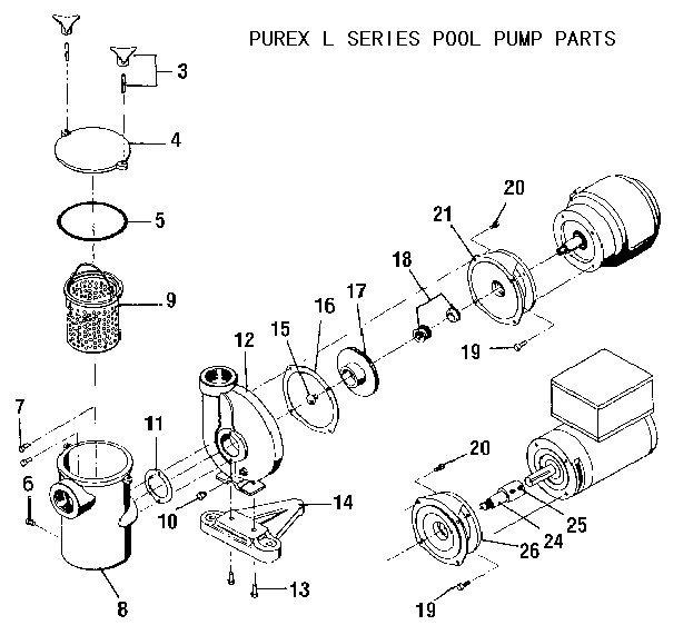 "L" Series Pool Pump