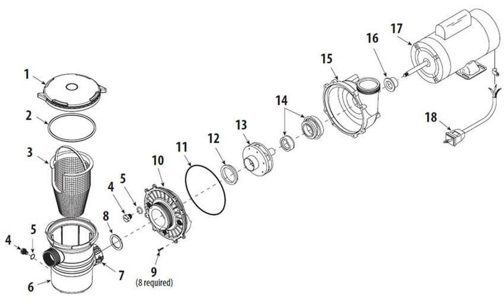 Hi-Flo Side Discharge Pump Parts