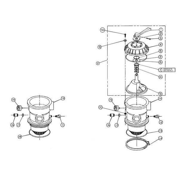 1 1/2" 4 & 6 Way Hi-Flow Valve