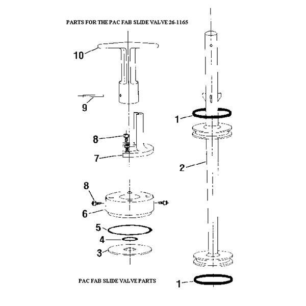 2 PVC Slide Valve 26-1165