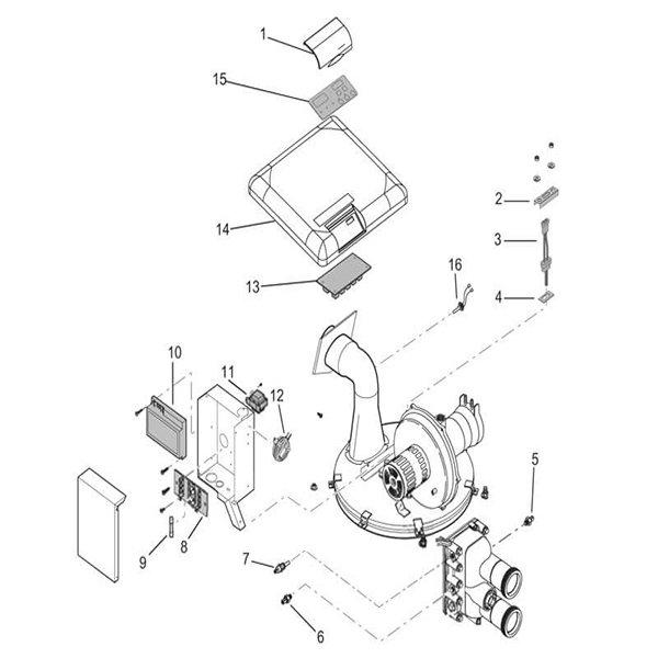 Pentair MasterTemp Heater Parts Electrical System