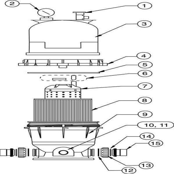 Parts For American Products Predator Filter Parts Pentair Clean And