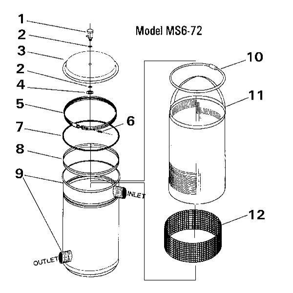 MS6-72 Separation Tanks