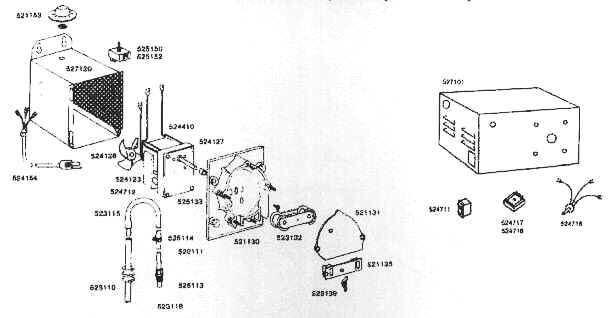 Rola-Chem RC-100 Interrupter Model Chlorinator Parts
