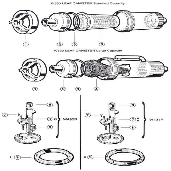 Hayward Parts for Leaf Canisters and Skimmer Vacuum Plates In The Swim