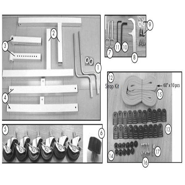 Replacement Solar Cover Reel Parts for the GLI