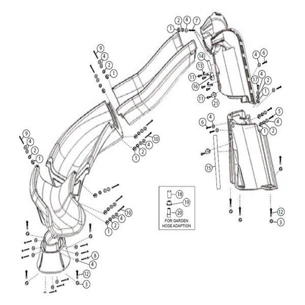 Turbo Twister Slide Replacement Parts