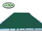 Polar Plus 16 x 32 Rectangle with Left Side Step Winter Pool Cover 12 Year Warranty