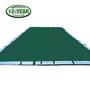 Polar Plus 20' x 40' Rectangle with Right Side Step Winter Pool Cover, 12 Year Warranty