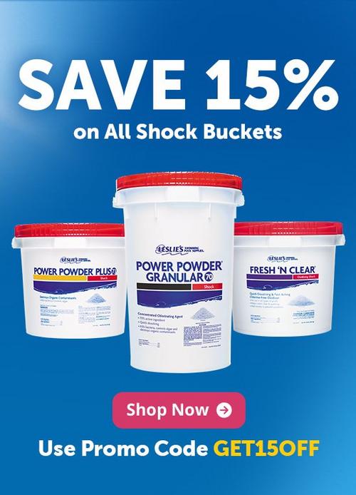 15% Off Shock Buckets with Promo Code GET15OFF
