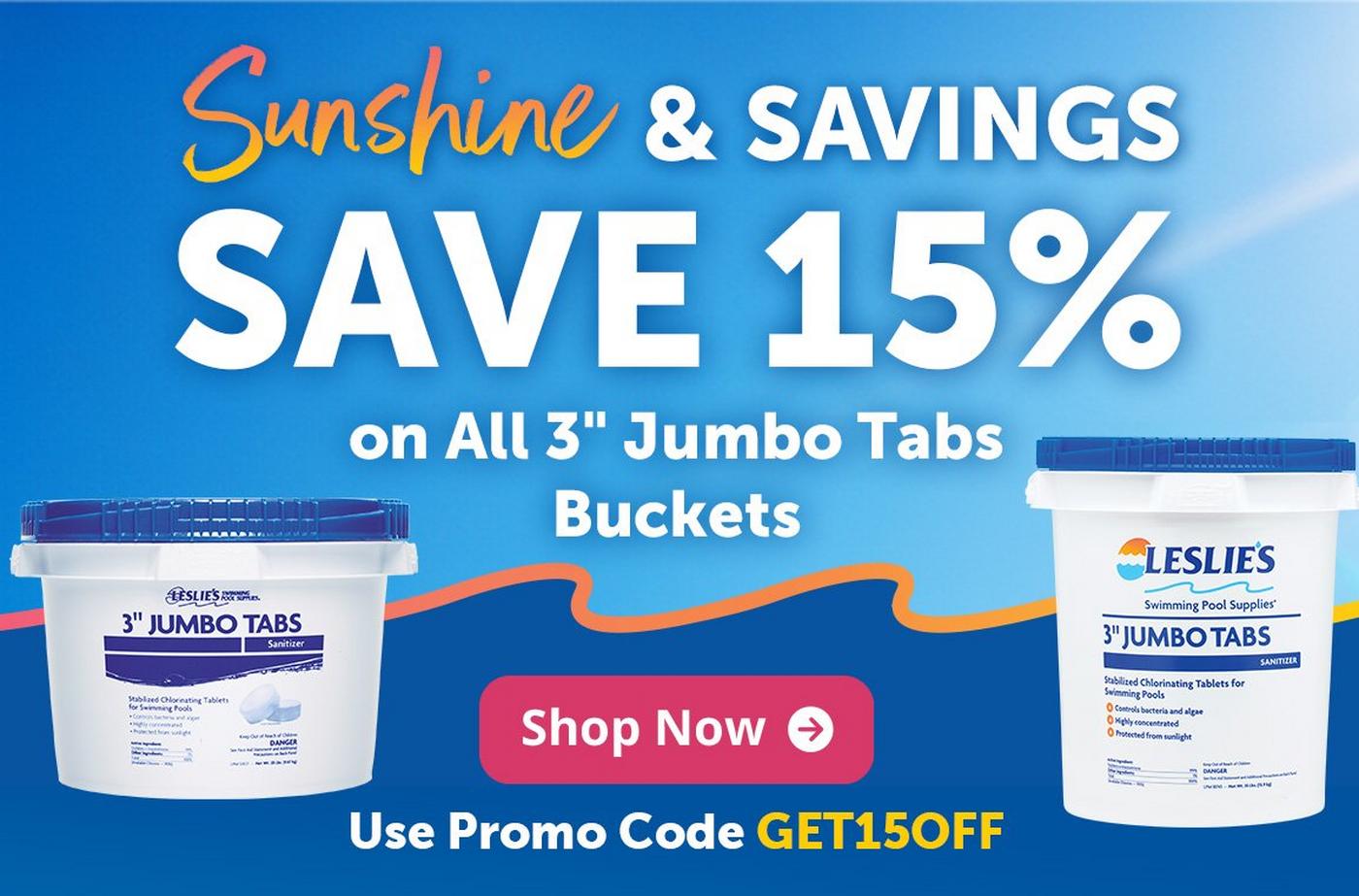 15% Off Tabs with Promo Code GET15OFF