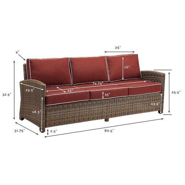 Crosley discount bradenton sofa