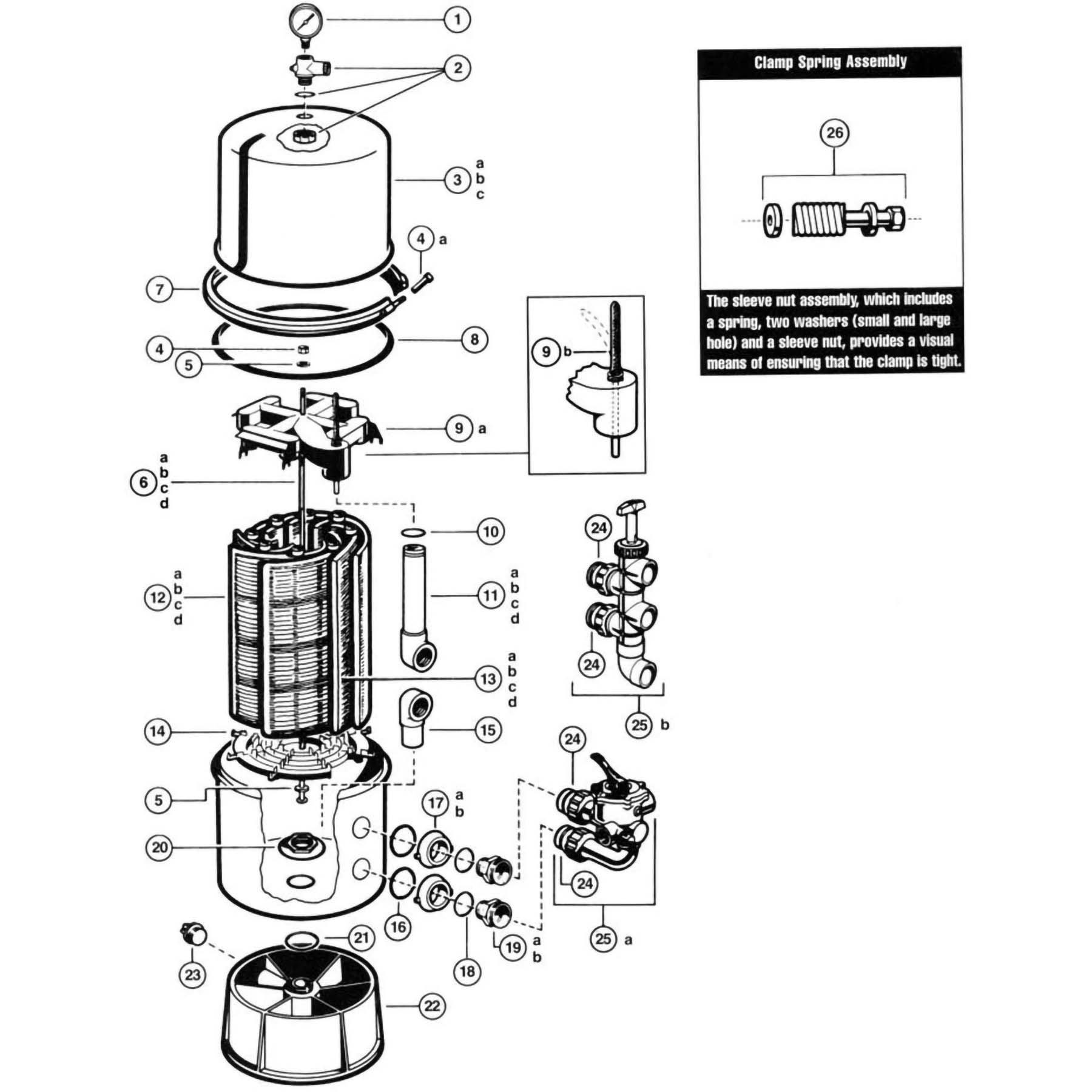 Hayward Micro-Clear Stainless Steel Tank