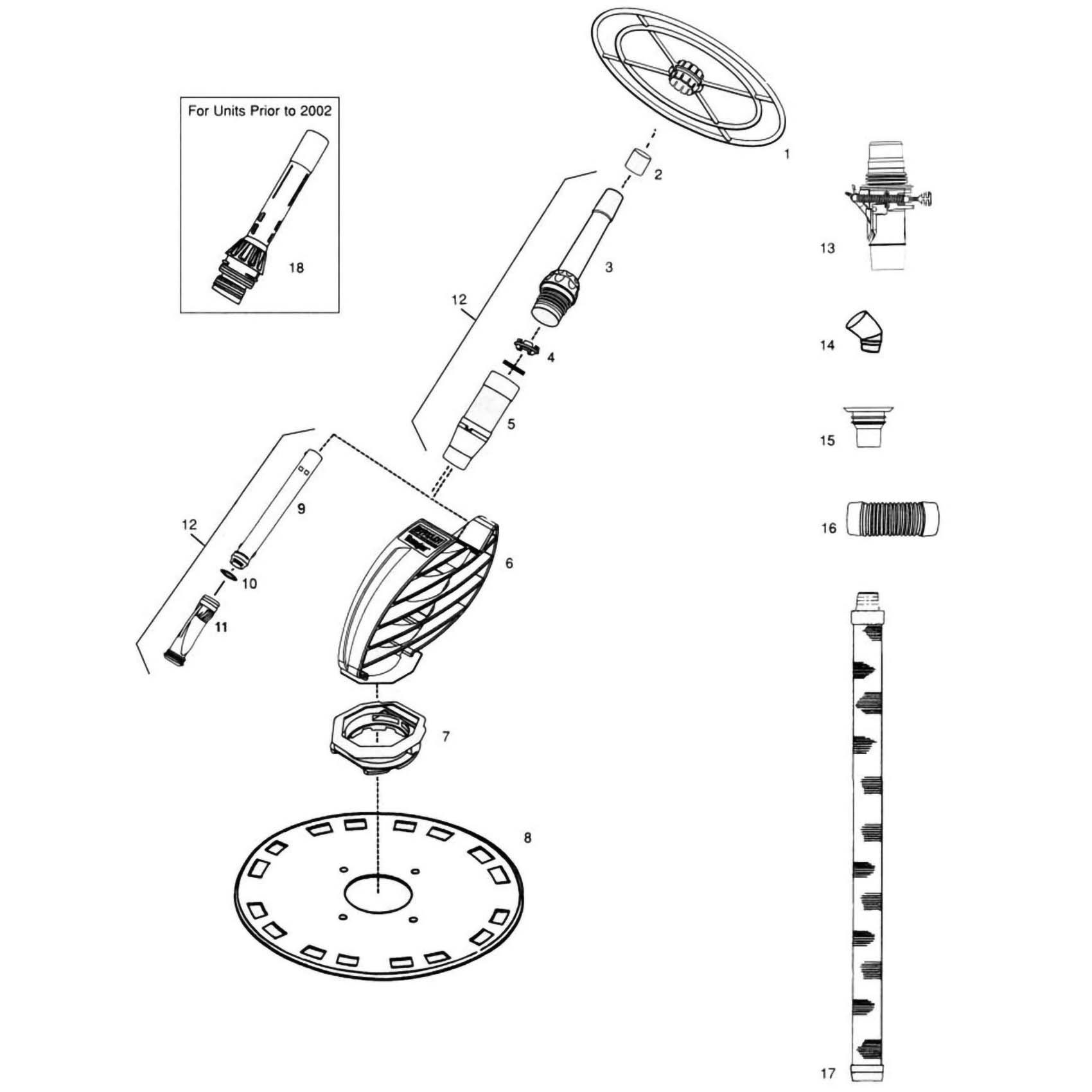 Zodiac Ranger 2005-Present Pool Cleaner Parts