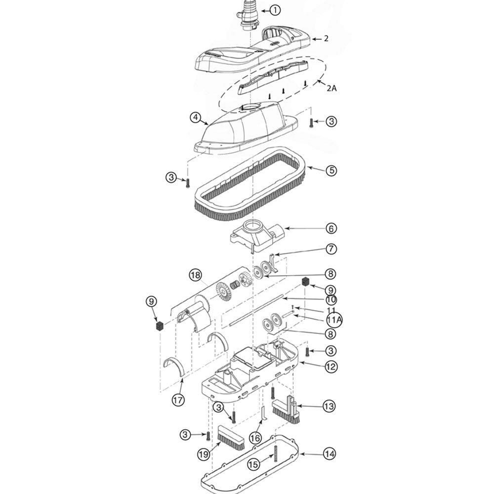 Pentair Dorado Pool Cleaner Parts